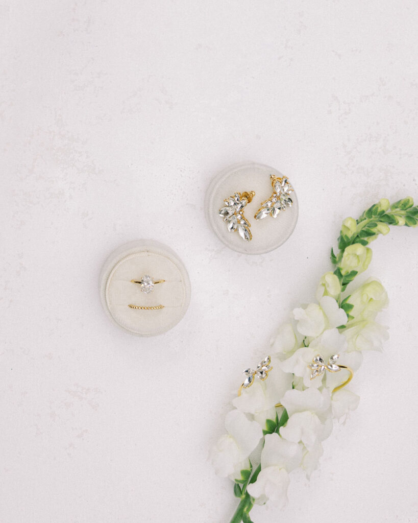 A stunning engagement ring designed by Stor by Margot, an Ottawa-based jeweler, beautifully photographed by Emily Michelson Photography